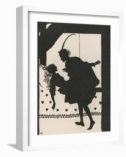 Sleeping Beauty-Arthur Rackham-Framed Art Print