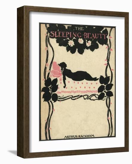 Sleeping Beauty-Arthur Rackham-Framed Art Print