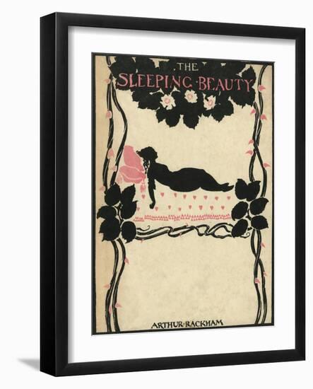 Sleeping Beauty-Arthur Rackham-Framed Art Print