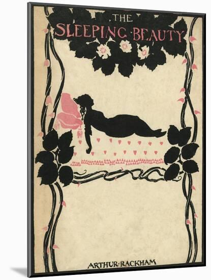 Sleeping Beauty-Arthur Rackham-Mounted Art Print