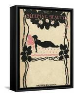 Sleeping Beauty-Arthur Rackham-Framed Stretched Canvas