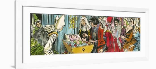 Sleeping Beauty-Jesus Blasco-Framed Premium Giclee Print