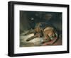 Sleeping Bloodhound-Edwin Henry Landseer-Framed Giclee Print