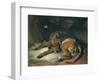 Sleeping Bloodhound-Edwin Henry Landseer-Framed Giclee Print