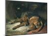 Sleeping Bloodhound-Edwin Henry Landseer-Mounted Giclee Print