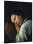 Sleeping Boy (Portrait of Avtiranov)-Nikifor Stepanovich Krilov-Stretched Canvas