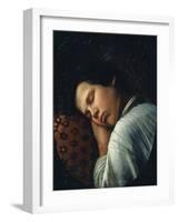 Sleeping Boy (Portrait of Avtiranov)-Nikifor Stepanovich Krilov-Framed Giclee Print