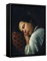 Sleeping Boy (Portrait of Avtiranov)-Nikifor Stepanovich Krilov-Framed Stretched Canvas