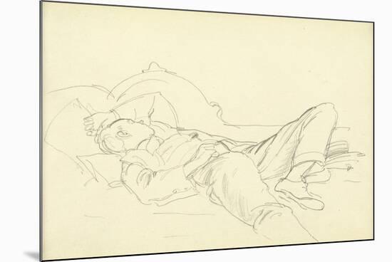 Sleeping Boy-Philip Wilson Steer-Mounted Premium Giclee Print