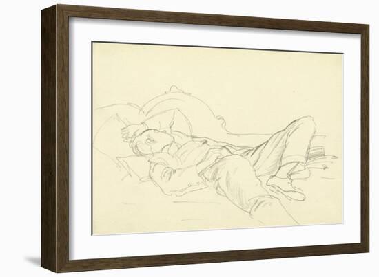 Sleeping Boy-Philip Wilson Steer-Framed Giclee Print