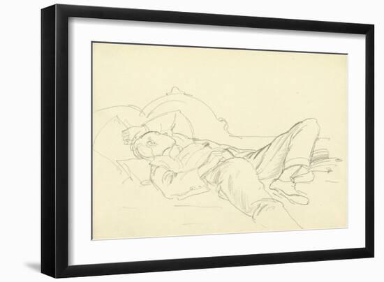 Sleeping Boy-Philip Wilson Steer-Framed Giclee Print