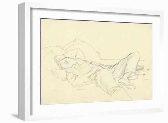 Sleeping Boy-Philip Wilson Steer-Framed Giclee Print