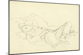 Sleeping Boy-Philip Wilson Steer-Mounted Giclee Print