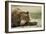 Sleeping Brown Bear, Katmai National Park, Alaska-Paul Souders-Framed Photographic Print