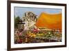 Sleeping Buddha, Wat Lokaya Sutha, Ayutthaya Historical Park, Ayutthaya, Thailand-null-Framed Photographic Print