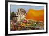 Sleeping Buddha, Wat Lokaya Sutha, Ayutthaya Historical Park, Ayutthaya, Thailand-null-Framed Photographic Print