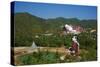 Sleeping Buddha, Win Sein Taw Ya, around Mawlamyine (Moulmein), Mon State, Myanmar (Burma), Asia-Tuul-Stretched Canvas