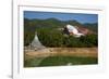 Sleeping Buddha, Win Sein Taw Ya, around Mawlamyine (Moulmein), Mon State, Myanmar (Burma), Asia-Tuul-Framed Photographic Print