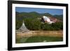 Sleeping Buddha, Win Sein Taw Ya, around Mawlamyine (Moulmein), Mon State, Myanmar (Burma), Asia-Tuul-Framed Photographic Print