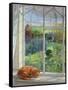 Sleeping Cat and Chinese Bridge-Timothy Easton-Framed Stretched Canvas