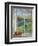 Sleeping Cat and Chinese Bridge-Timothy Easton-Framed Giclee Print