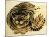 Sleeping Cat, Pub. C.1850-null-Mounted Giclee Print