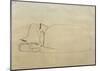 Sleeping Cat-Paul Klee-Mounted Giclee Print
