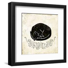 Sleeping Cat-Alan Hopfensperger-Framed Art Print