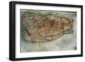 Sleeping Cat-Paul Klee-Framed Premium Giclee Print