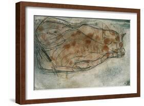 Sleeping Cat-Paul Klee-Framed Giclee Print