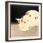 Sleeping Cat-Kyosai Kawanabe-Framed Giclee Print