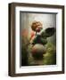 Sleeping Cherub, 2018-Helen White-Framed Giclee Print