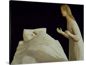 Sleeping Child, 1994-Evelyn Williams-Stretched Canvas