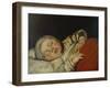 Sleeping Child-Bernardo Strozzi-Framed Giclee Print