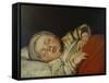 Sleeping Child-Bernardo Strozzi-Framed Stretched Canvas