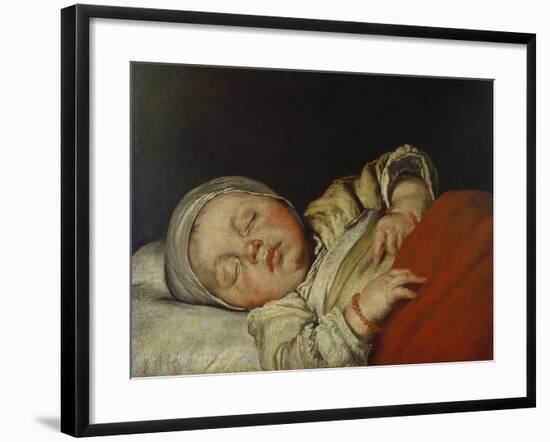 Sleeping Child-Bernardo Strozzi-Framed Giclee Print