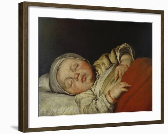 Sleeping Child-Bernardo Strozzi-Framed Giclee Print