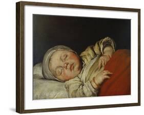 Sleeping Child-Bernardo Strozzi-Framed Giclee Print