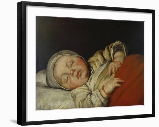 Sleeping Child-Bernardo Strozzi-Framed Giclee Print