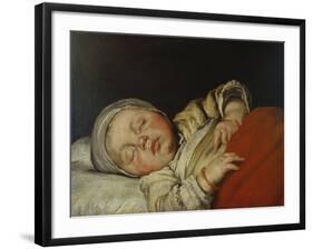 Sleeping Child-Bernardo Strozzi-Framed Giclee Print