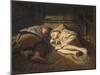 Sleeping Children, 1870-Viano-Mounted Giclee Print