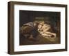 Sleeping Children, 1870-Viano-Framed Giclee Print