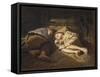 Sleeping Children, 1870-Viano-Framed Stretched Canvas