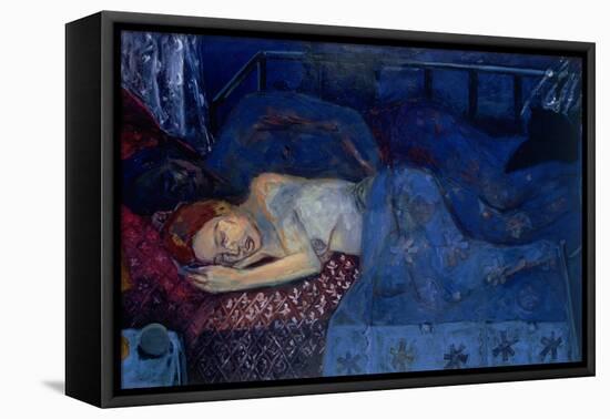 Sleeping Couple, 1997-Julie Held-Framed Stretched Canvas