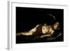 Sleeping Cupid, 1608-Caravaggio-Framed Giclee Print