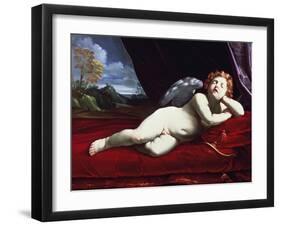 Sleeping Cupid-Guido Reni-Framed Giclee Print