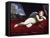 Sleeping Cupid-Guido Reni-Framed Stretched Canvas