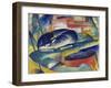 Sleeping Deer, 1912/13-Franz Marc-Framed Giclee Print