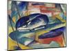 Sleeping Deer, 1912/13-Franz Marc-Mounted Giclee Print