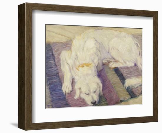 Sleeping Dog, 1909-Franz Marc-Framed Giclee Print